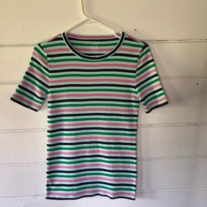 J Crew Preppy Perfect Fit Tee Sz S